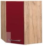 Vicco Eckh&auml;ngeschrank Fame-Line Bordeaux Hochglanz/Goldkraft Eiche 57 cm