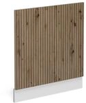 Vicco Frontblende R-Line Geschirrsp&uuml;ler Frontt&uuml;r Artisan-Eiche 60 cm ohne