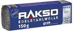 RAKSO Edelstahlwolle Banderole Sorte Grob 1 x 150g