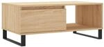 vidaXL Couchtisch Sonoma-Eiche 90x50x36,5 cm Holzwerkstoff Modell 11