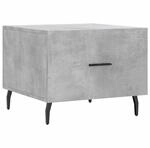 vidaXL Couchtisch Betongrau 50x50x40 cm Holzwerkstoff Modell 2
