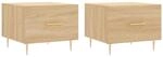 vidaXL Couchtische 2 Stk. Sonoma-Eiche 50x50x40 cm Holzwerkstoff Modell 3