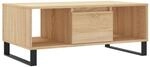 vidaXL Couchtisch Sonoma-Eiche 90x50x36,5 cm Holzwerkstoff Modell 13