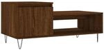 vidaXL Couchtisch Braun Eichen-Optik 100x50x45 cm Holzwerkstoff Modell 6