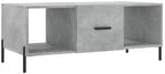 vidaXL Couchtisch Betongrau 102x50x40 cm Holzwerkstoff Modell 10