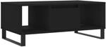 vidaXL Couchtisch Schwarz 90x50x36,5 cm Holzwerkstoff Modell 7