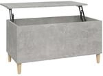 vidaXL Couchtisch Betongrau 90x44,5x45 cm Holzwerkstoff Modell 4
