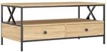 vidaXL Couchtisch Sonoma-Eiche 100x51x45 cm Holzwerkstoff