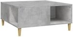 vidaXL Couchtisch Betongrau 80x80x36,5 cm Holzwerkstoff Modell 2