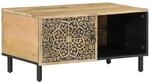 vidaXL Couchtisch 80x50x40 cm Massivholz Mango Modell 2