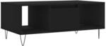 vidaXL Couchtisch Schwarz 90x50x36,5 cm Holzwerkstoff Modell 8