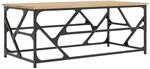 vidaXL Couchtisch Sonoma-Eiche 100x50x40 cm Holzwerkstoff Modell 3