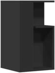 vidaXL Beistelltisch Schwarz 35x35x60 cm Holzwerkstoff