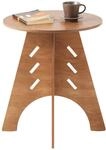 SoBuy Beistelltisch mit Zapfenverbindungen Couchtisch Nachttisch HFBT01-BR