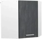 Vicco Eckh&auml;ngeschrank R-Line K&uuml;chen-Eckschrank Schwarz Beton 57 cm