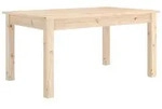 vidaXL Couchtisch 80x50x40 cm Massivholz Kiefer Modell 2 vidaXL Couchtisch 80x50x40 cm Massivholz Kiefer Modell 2