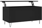 vidaXL Couchtisch Schwarz 90x44,5x45 cm Holzwerkstoff Modell 5 vidaXL Couchtisch Schwarz 90x44,5x45 cm Holzwerkstoff Modell 5