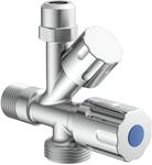 Kirchhoff GA-Eckventil 21 mm (1/2 ZollAG) x 26,4 mm (3/4 ZollAG) x 16,7 mm x 10 mm