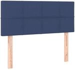 vidaXL Kopfteil Blau 90x5x78/88 cm Stoff 346024
