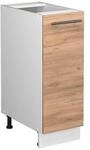 Vicco Apothekerschrank Fame-Line Goldkraft Eiche/Wei&szlig; 30 cm ohne Arbeitsplatte