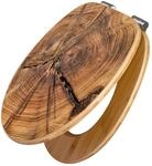 Banjado Design WC Sitz Bambus Holz Toilettendeckel Mit Absenkautomatik Klodeckel