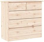 vidaXL Kommode ALTA 77x35x73 cm Massivholz Kiefer