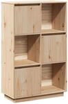vidaXL Highboard 74x35x117 cm Massivholz Kiefer 814364