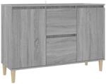 vidaXL Sideboard Grau Sonoma-Eiche 103,5x35x70 cm Holzwerkstoff 815163