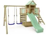 Wickey Spielturm Smart Cave mit Rutsche Pastellgr&uuml;n