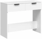 vidaXL Konsolentisch Wei&szlig; 90x36x75 cm Holzwerkstoff 811331