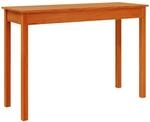 vidaXL Konsolentisch Wachsbraun 110x40x75 cm Massivholz Kiefer