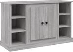 vidaXL Sideboard Grau Sonoma 100x35,5x60 cm Holzwerkstoff 816446