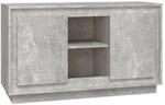 vidaXL Sideboard Betongrau 102x35x60 cm Holzwerkstoff 831881