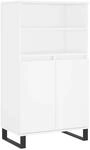 vidaXL Highboard Wei&szlig; 60x36x110 cm Holzwerkstoff 831492