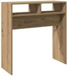 vidaXL Konsolentisch Artisan-Eiche 78x30x80 cm Holzwerkstoff 856621