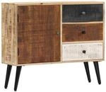 vidaXL Sideboard 88x30x73 cm Mango-Massivholz 282876
