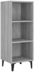 vidaXL Sideboard Grau Sonoma 34,5x32,5x90 cm Holzwerkstoff 817424