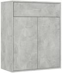 vidaXL Sideboard Betongrau 60x30x75 cm Holzwerkstoff 800715