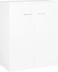 vidaXL Sideboard Wei&szlig; 60x30x75 cm Holzwerkstoff 800729