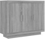 vidaXL Sideboard Grau Sonoma 92x35x75 cm Holzwerkstoff 817241