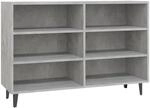 vidaXL Sideboard Betongrau 103,5x35x70 cm Holzwerkstoff 806044