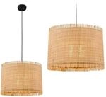 Briloner Pendelleuchte Swing Nature 1-flammig Strohschirm E27 Fassung Natur