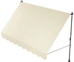 Juskys Klemmmarkise Kapstadt 300 x 120 cm Beige