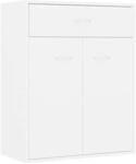 vidaXL Sideboard Wei&szlig; 60x30x75 cm Holzwerkstoff 800711
