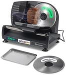 Sommertal AS190 Dual 200W 1x Wellenschnittmesser 1x Glatte Klinge 1x Edelstahltablet