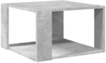 vidaXL Couchtisch Betongrau 51,5x51,5x30 cm Holzwerkstoff