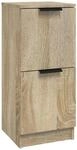 vidaXL Sideboard Sonoma-Eiche 30x30x70 cm Holzwerkstoff 811175
