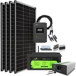 Offgridtec Autark Pro XL 24V 800W Solaranlage 2000W AC Leistung 100Ah LiFePO4...