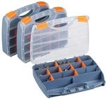 Relaxdays Sortierbox 3er Set Kunststoff Verschlie&szlig;bar 6 cm x 32 cm x 24 cm