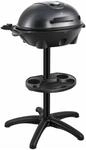 KESSER Elektrogrill 2 In 1 Tischgrill und Standgrill 2400 W Schwarz Set